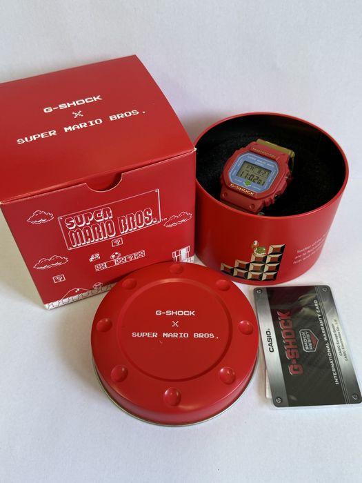 Ceas Casio G-Shock DW-5600SMB Mario aproape nou