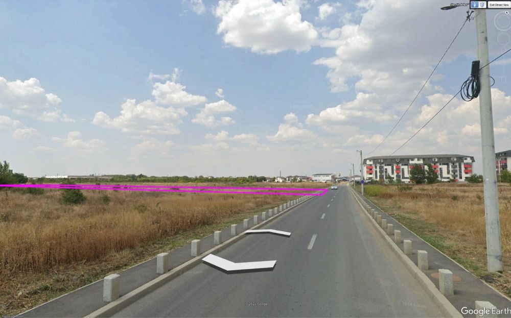 Teren 10.000mp acces din doua strazi stelelor si luceafarului