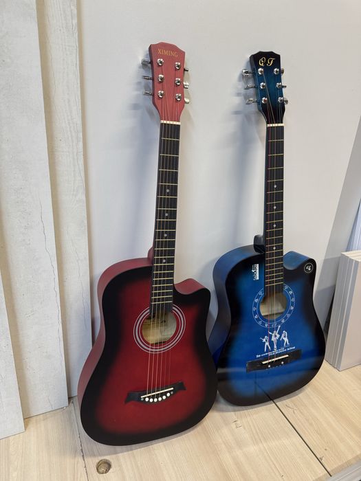 Гитара новая акустическая размер 38»