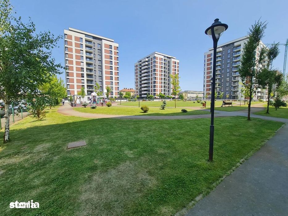 Apartament elegant , design alb-negru, terasă de 48 mp, Adora