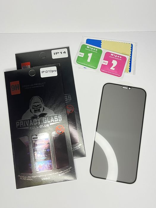Folie de sticla 10D Premium iPhone 12 13 14 15 16 17 Air Plus Pro Max