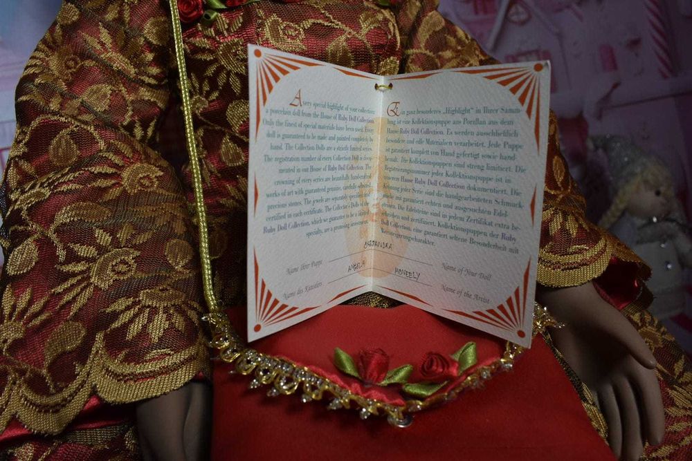 Cassandra,absolut Divina. 90 cm. Papusa de colectie