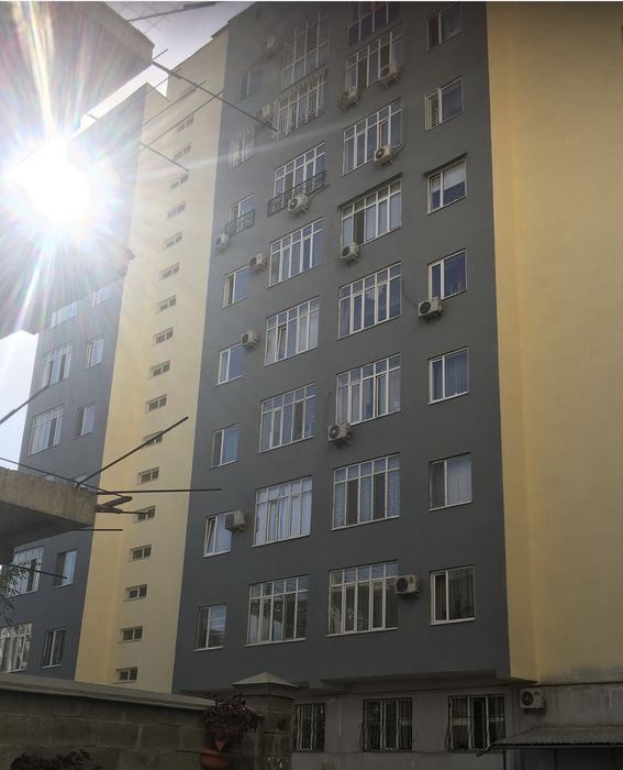 Покраска фасада.