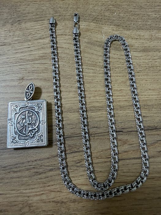 Серебрянная цепочка / кулон