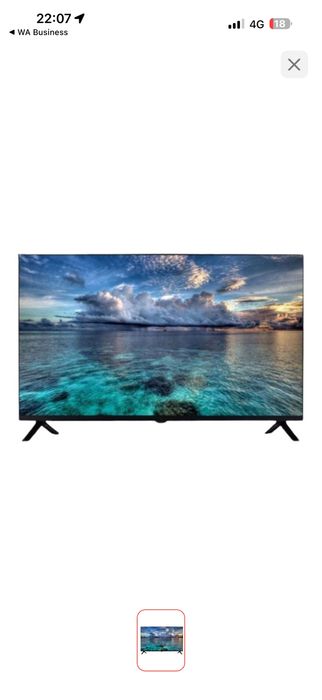 Телевизор SMART 109 см черный