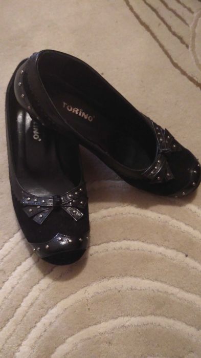 Rochie Tom Tailor/ Esprit 42/ Pantofi Torino, piele, 37- 23,5cm