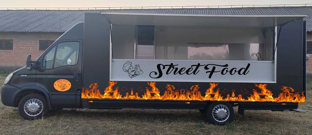 Auto rulotă comercială, fast-food, truck