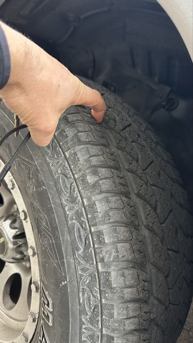 Продам диски с резиной паджеро2