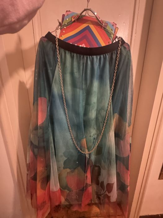 Дамска пола шарена