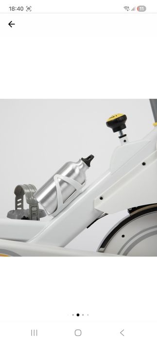 Велоергометър TECHFIT SBK800, Инерционна система на маховика 8 Kg,