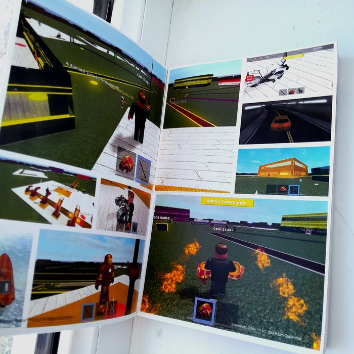 Детская книга Roblox на английском языке
