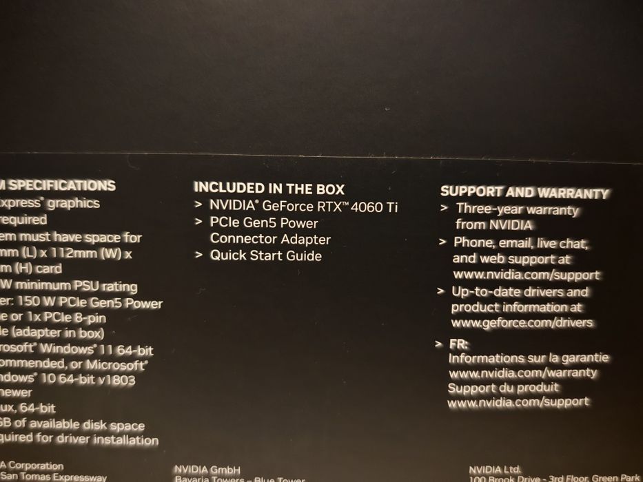 NVIDIA GeForce RTX 4060 Ti Founders Edition