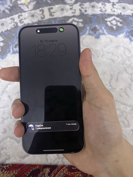 Iphone 15 pro 128 талик сотилади