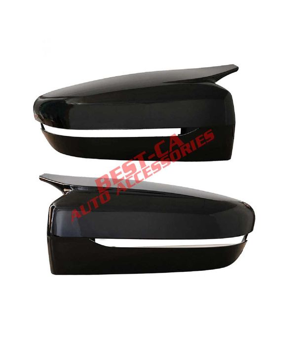 Капаци огледала със щипки черен лак Batman за BMW G20 G22 G30 G11 G14