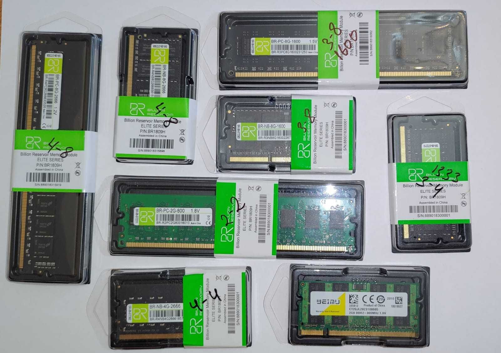 DDR2/DDR3/DDR4/DDR5 -2Gb/4Gb/8Gb/16Gb для Компьютеров и Ноутбуков: 2 ...