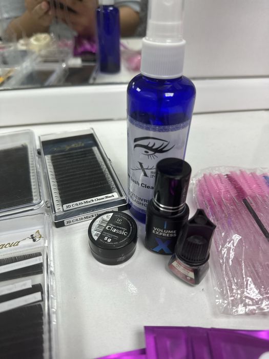 Наращвание ресницы жасауға арналған набор сатамын