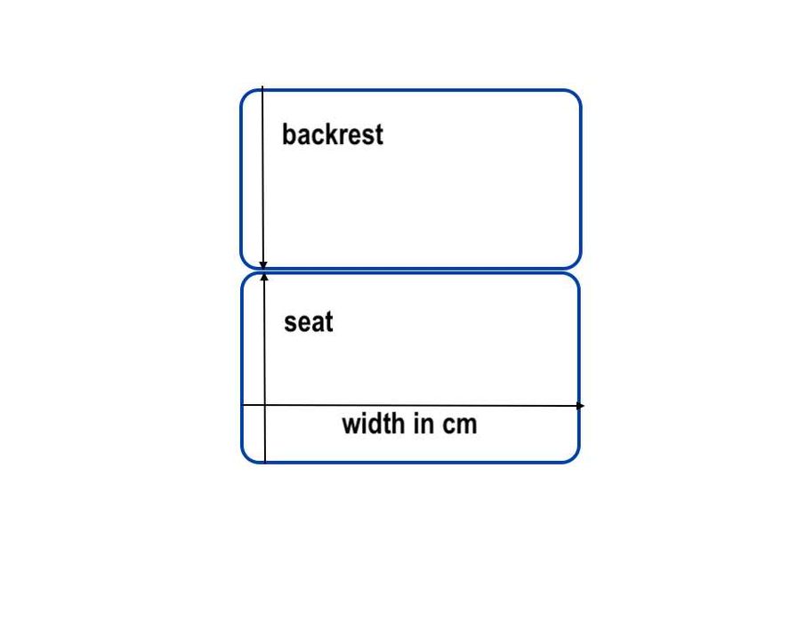 Резервен плат за седалка на градинска люлка ,изработка по ваш размер