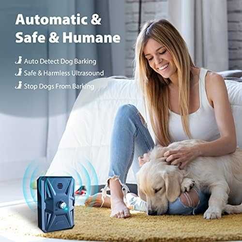 Ново Ултразвуково устройство против лай IPX4, 3 режима, до 10 м обхват