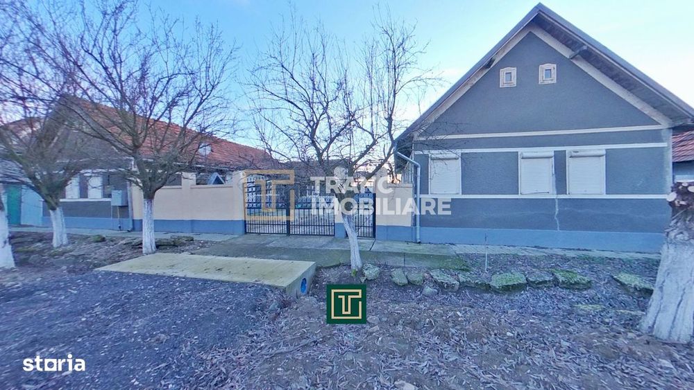Casă cu 5 camere și teren de 1508 mp în Cermei, jud. Arad