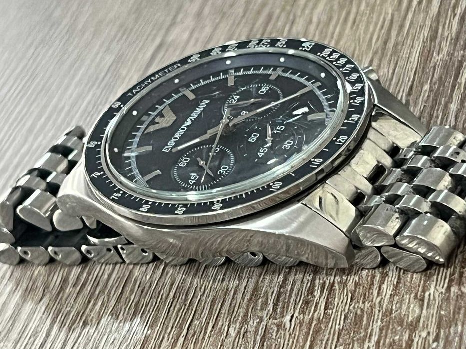 Мъжки часовник Emporio Armani AR6072 Tazio Chronograph