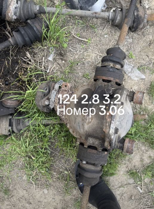 124 мерседес бенз редуктор 3.06