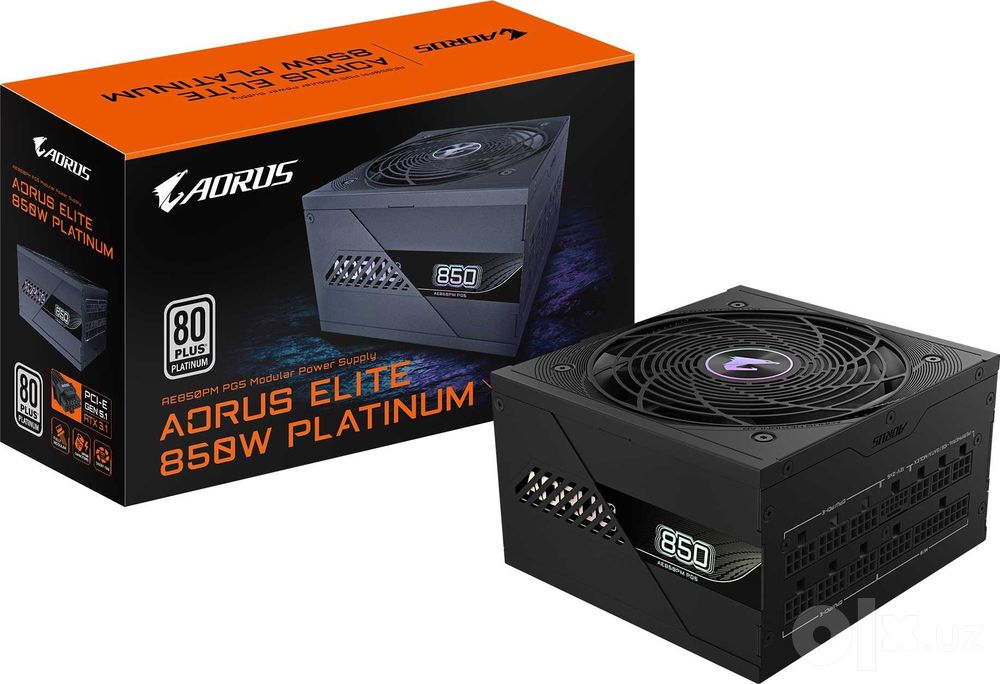 - Блок питания Gigabyte AORUS GP-AE850PM PG5 850W