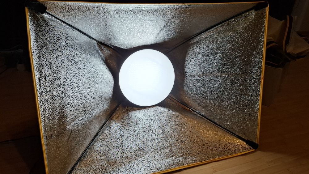 Kit 2 Lămpi LED - Lumină Continuă Studio - Hakutatz HK-176 45W