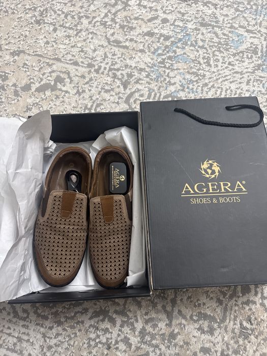 Муж сандали кожанные