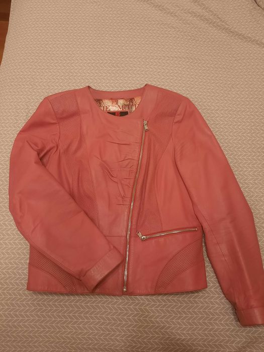 Куртка кожаная двухстороняяя