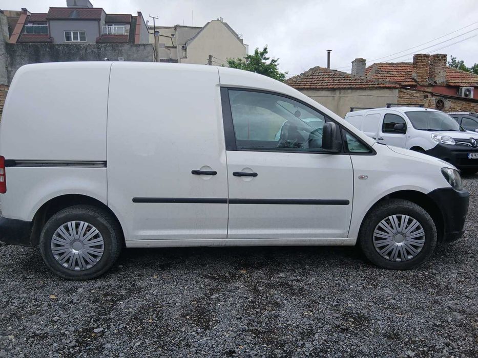 VW Caddy 1.6 TDI EURO 5 товарен, N1, 2 места, 2011 г.