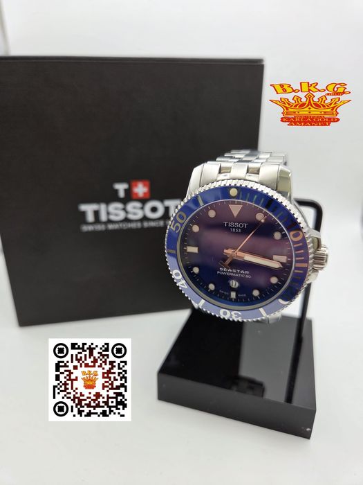 Tissot Seastar Powermatic 80 Amanet BKG