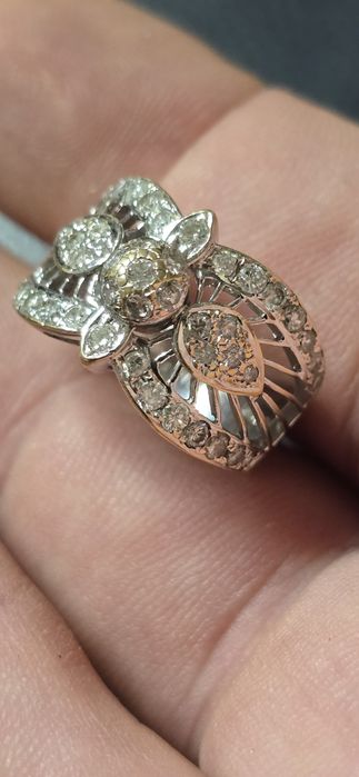 Inel aur 18 k diamante