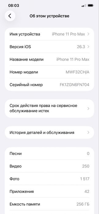 Iphone 11 Pro max 3 mln