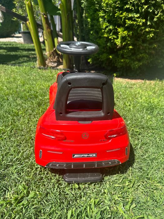 Кола за бутане Lorelli ride-on MERCEDES AMG C63 Coupe Червена