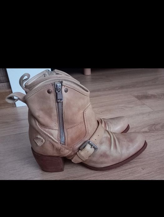 Botine piele naturala Goldmud