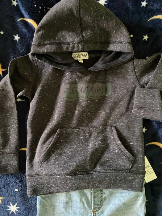 худи на мальчика Emporio Armani