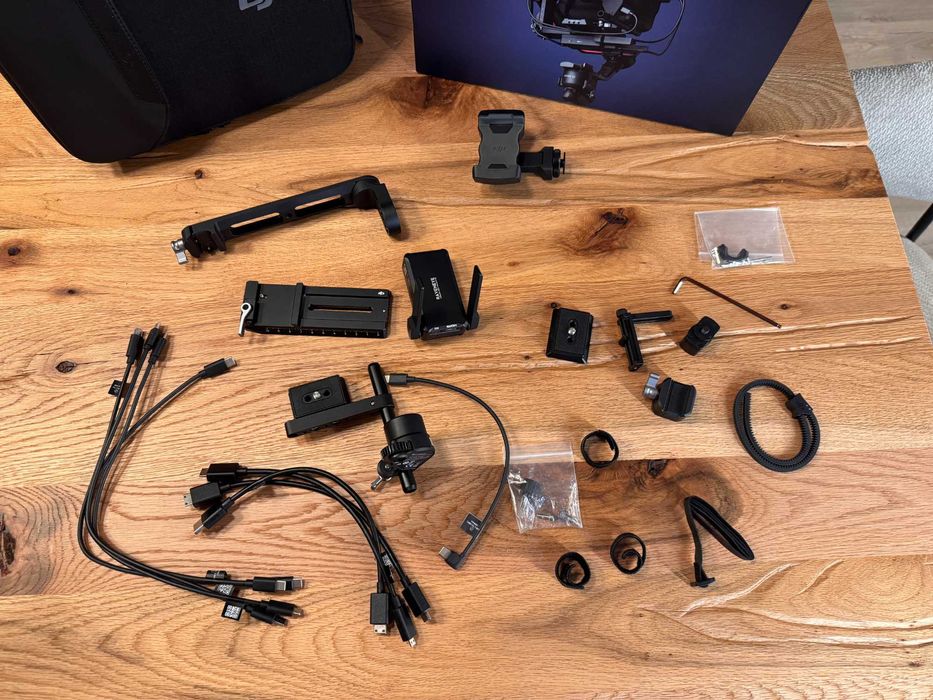 DJI Ronin RS 2 Pro Combo Stabilizator Gimbal - focus zoom Raven eye