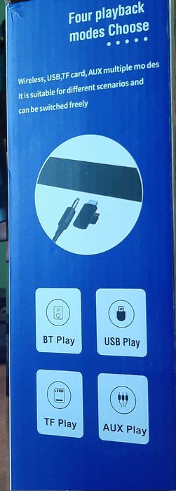 Smart LED лампа-зарядно с високоговорител и часовник