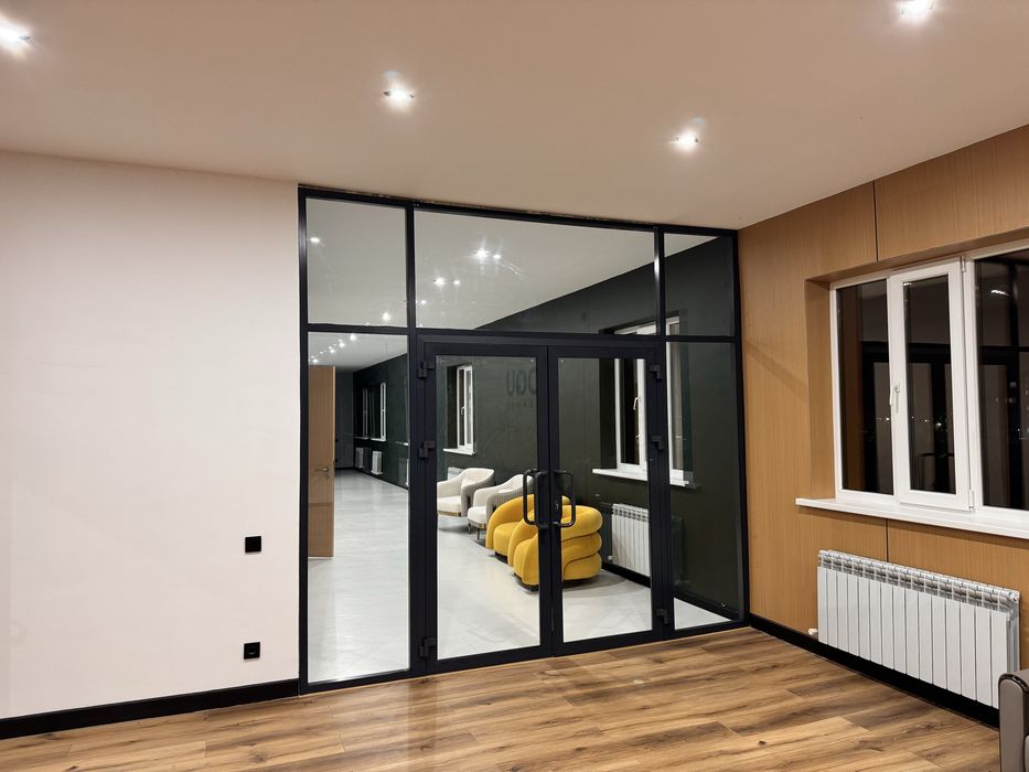 Стеклянные перегородки