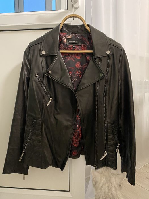 Куртка кожанная