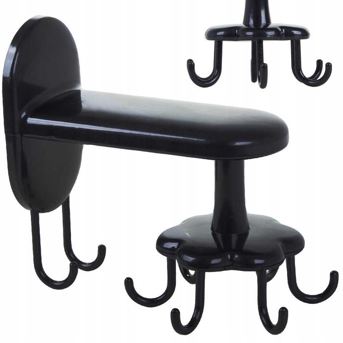 Удобна въртявща закачалка за кухня и бане