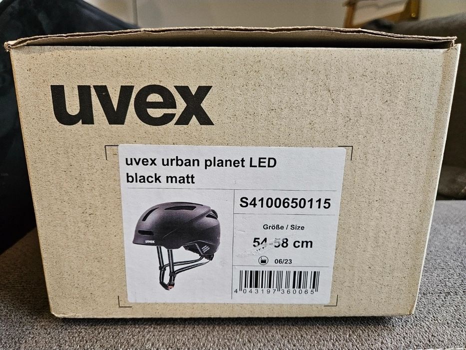 Vând casca led Uvex 56 cm mărimea S