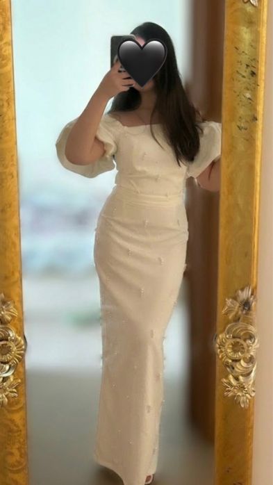 Нежное вечернее платье