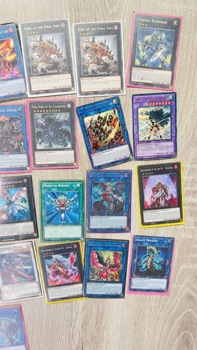 Yu-gi-oh карти (salamangreat + ogdoatic deck) + още карти