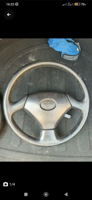 Руль Тойота Лексус кожаный