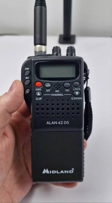 Statie radio CB Midland Alan 42DS cu antena magnet noi