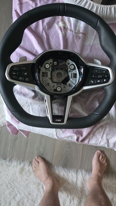 Volan bmw m vibrati incalzire tesit nou g30 g11 g05 g06 g01 g80