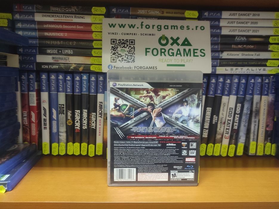 Joc PS3 X-man Origins Wolverine PS3 Forgames.ro
