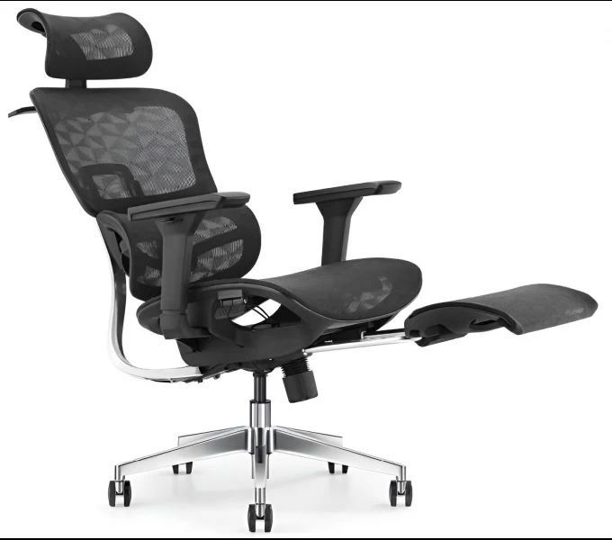 Офисное кресло модель Lucky bear black va gray