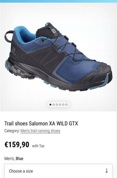 Туристически обувки SALOMON XA WILD GORE-TEX . Номер 46.5
